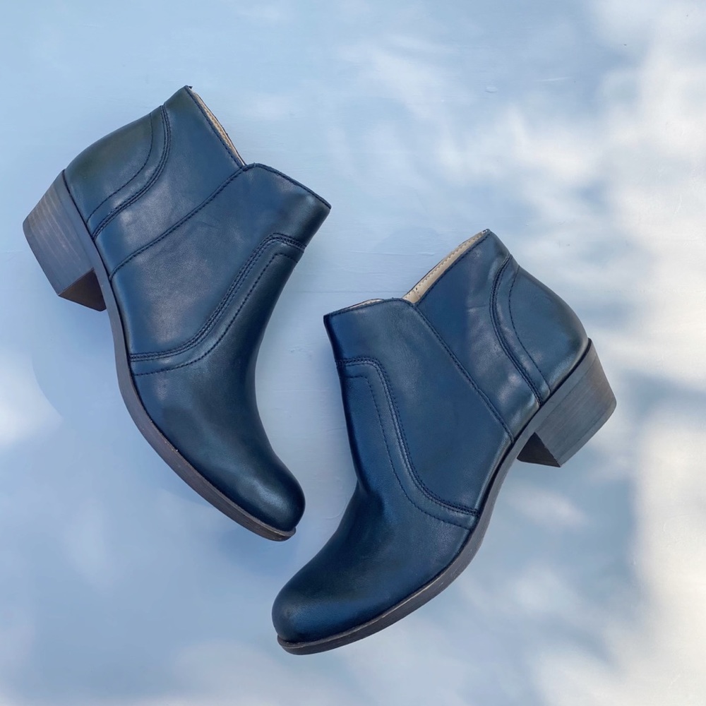 Lucky Brand Black Ankle Boots 8.5